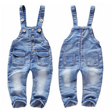 Load image into Gallery viewer, Denim Overall Outfits for Boys &amp; Girls
