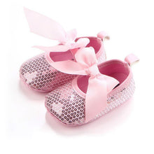 Load image into Gallery viewer, Baby Girls Soft Sole Princess Shoes
