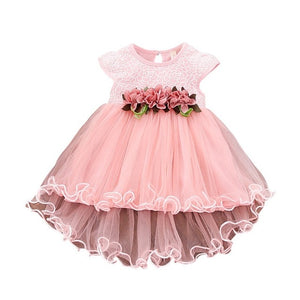 Floral Princess Party Tulle Dress