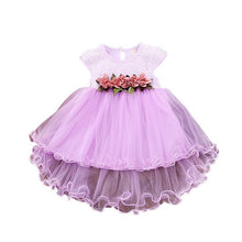 Load image into Gallery viewer, Floral Princess Party Tulle Dress
