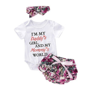 Baby/Toddler Floral Outfit