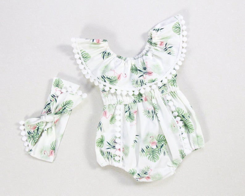 Baby Girl Ruffle Romper